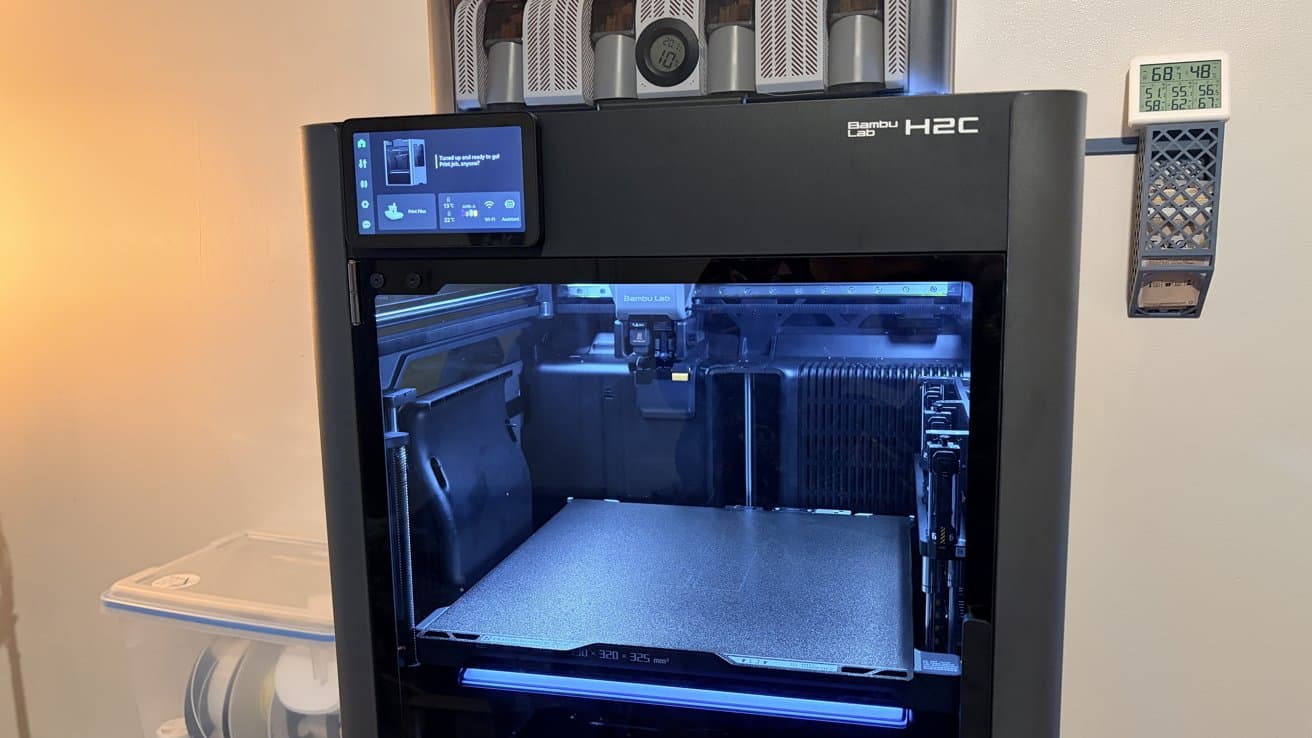Bambu Lab H2C: Der Premium-3D-Drucker für Multicolor-Druck der neuen Generation